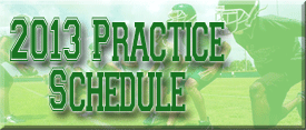 2013 Practice Schedule