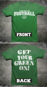 Get Your Green On mockup shirt