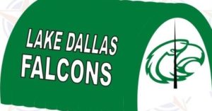 Lake Dallas Falcons tunnel
