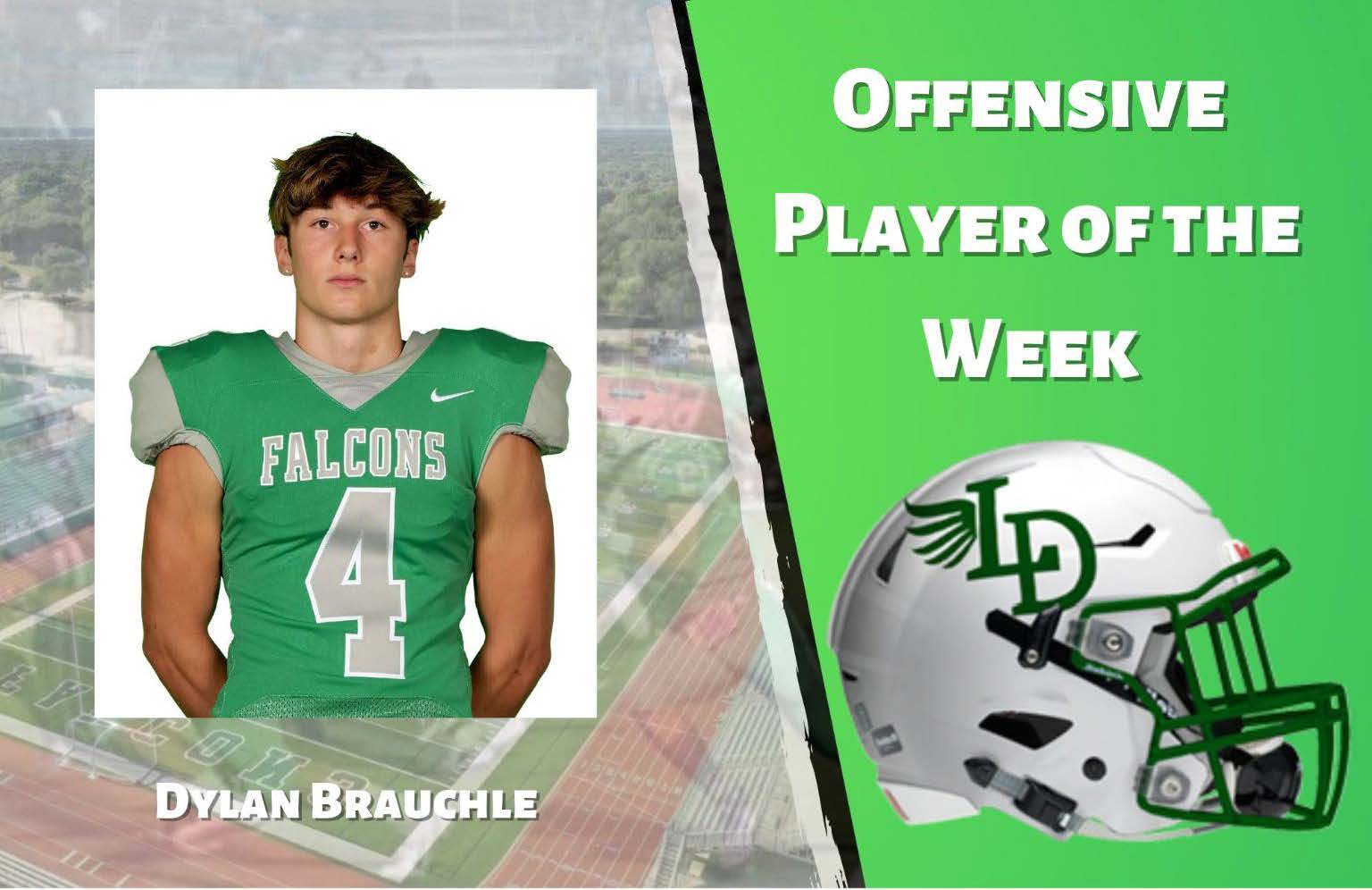 Players of the Week vs Greenville - Dylan Brauchle