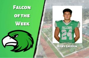Players of the Week vs Greenville - Riley Griffin